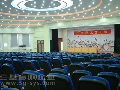 东营一中礼堂会议室午夜小黄片APP设备安装案例